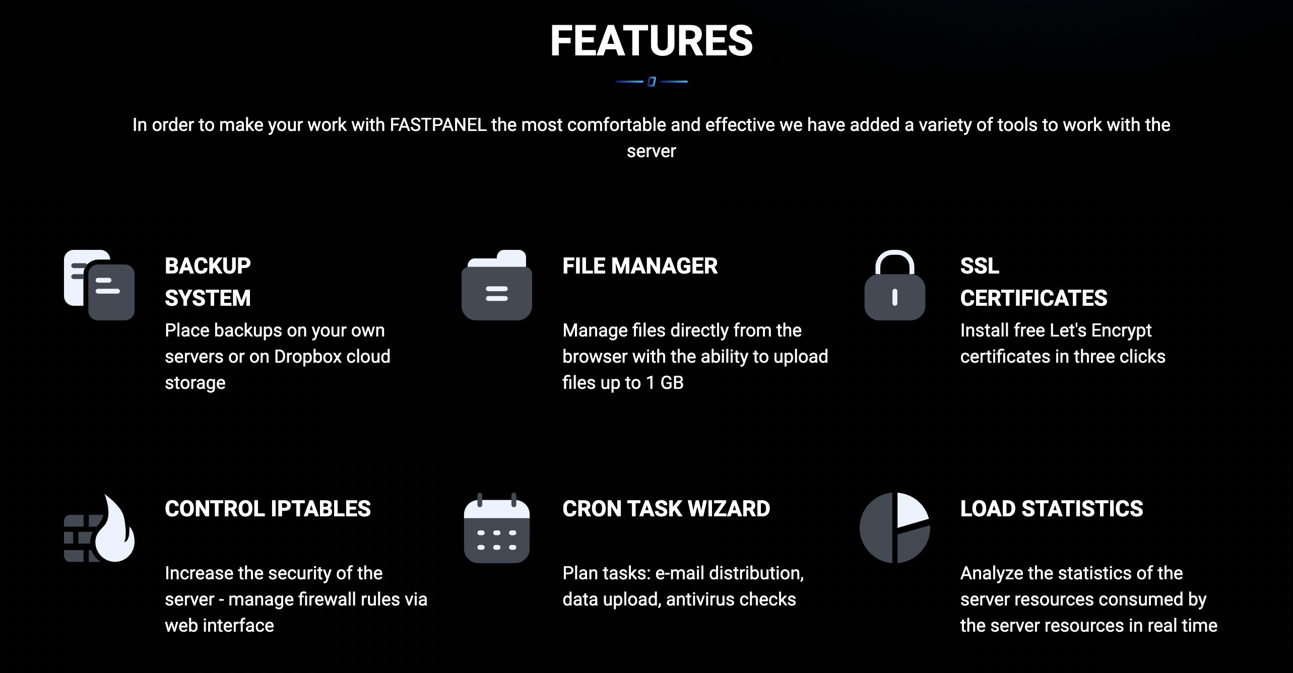 【服务器面板】FastPanel——完美反代 + 邮件服务！又一个功能强大，颜值不错的国外主机面板