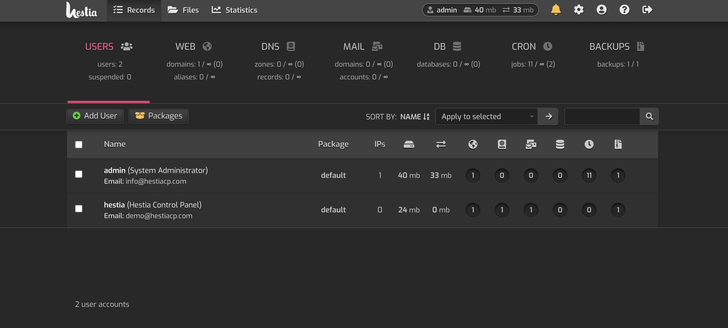 【服务器面板】自带邮件服务!宝塔面板替代品——HestiaCP 面板 保姆级教程 海外开源面板 颜值不错