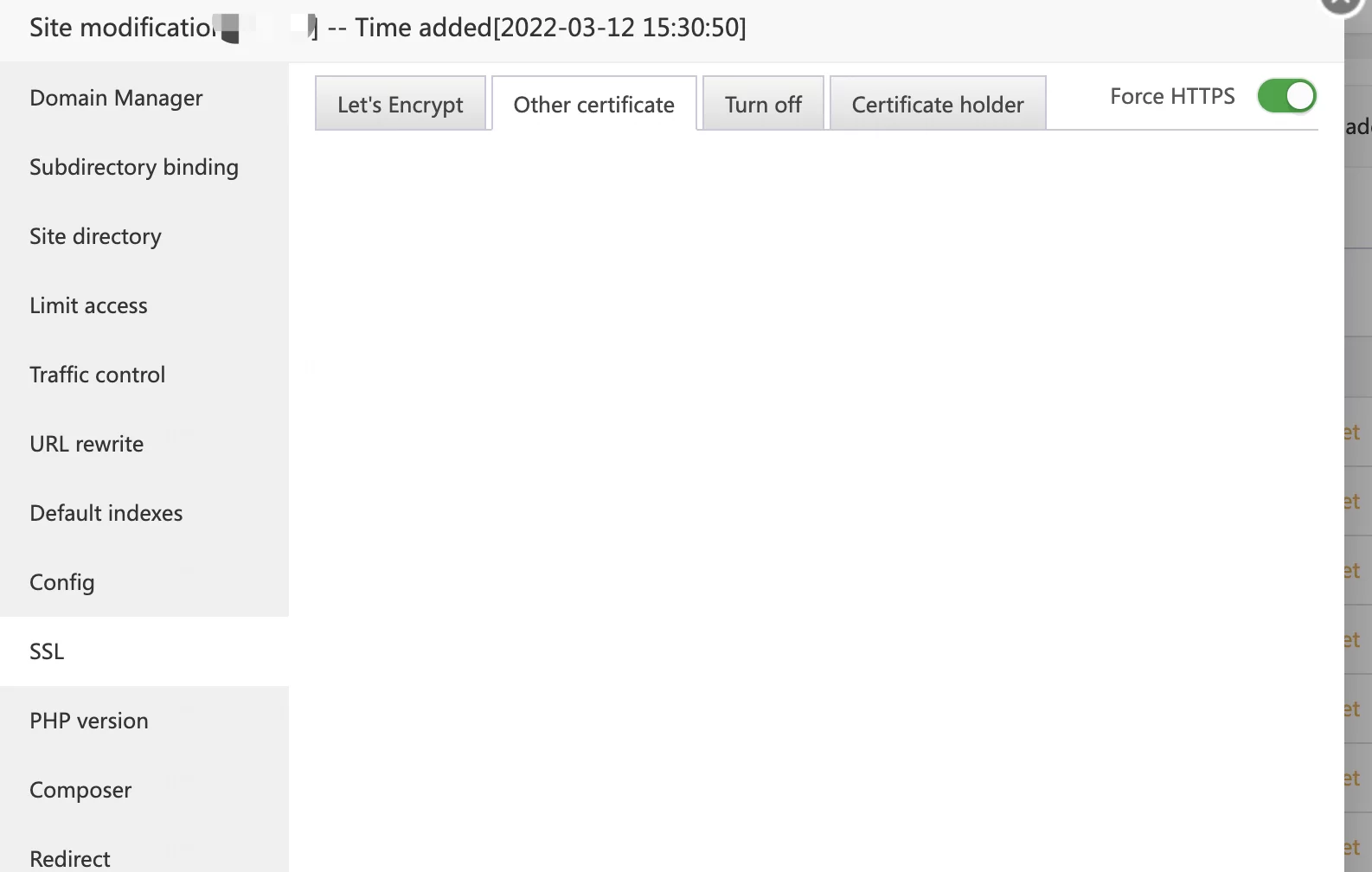 aapanel（宝塔面板）SSL证书申请经常错误的解决方法