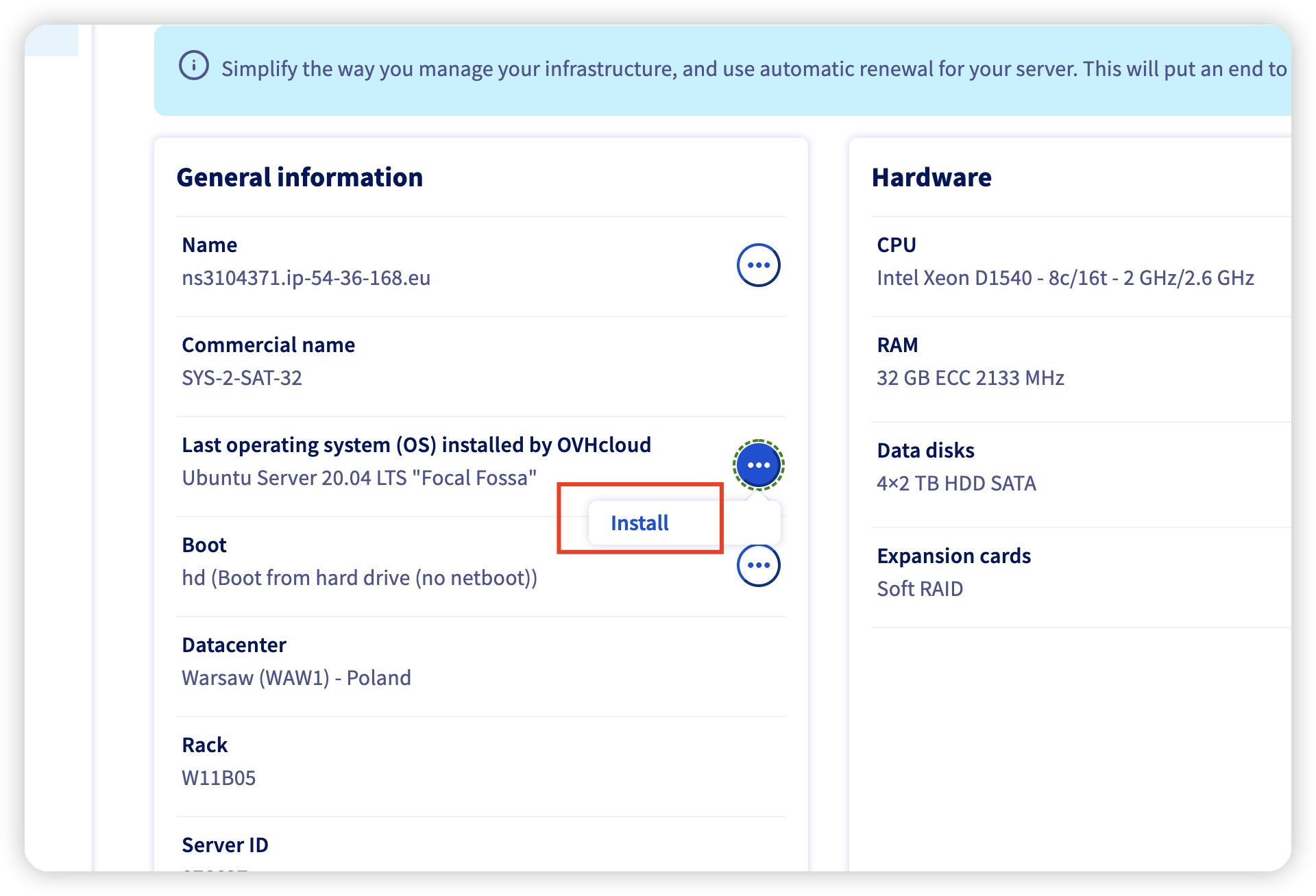 【VPS选购经验分享】OVH——欧洲最大、世界第三的托管服务提供商,抗DDOS(独立服务器测评及取消RAID、挂载硬盘分享)
