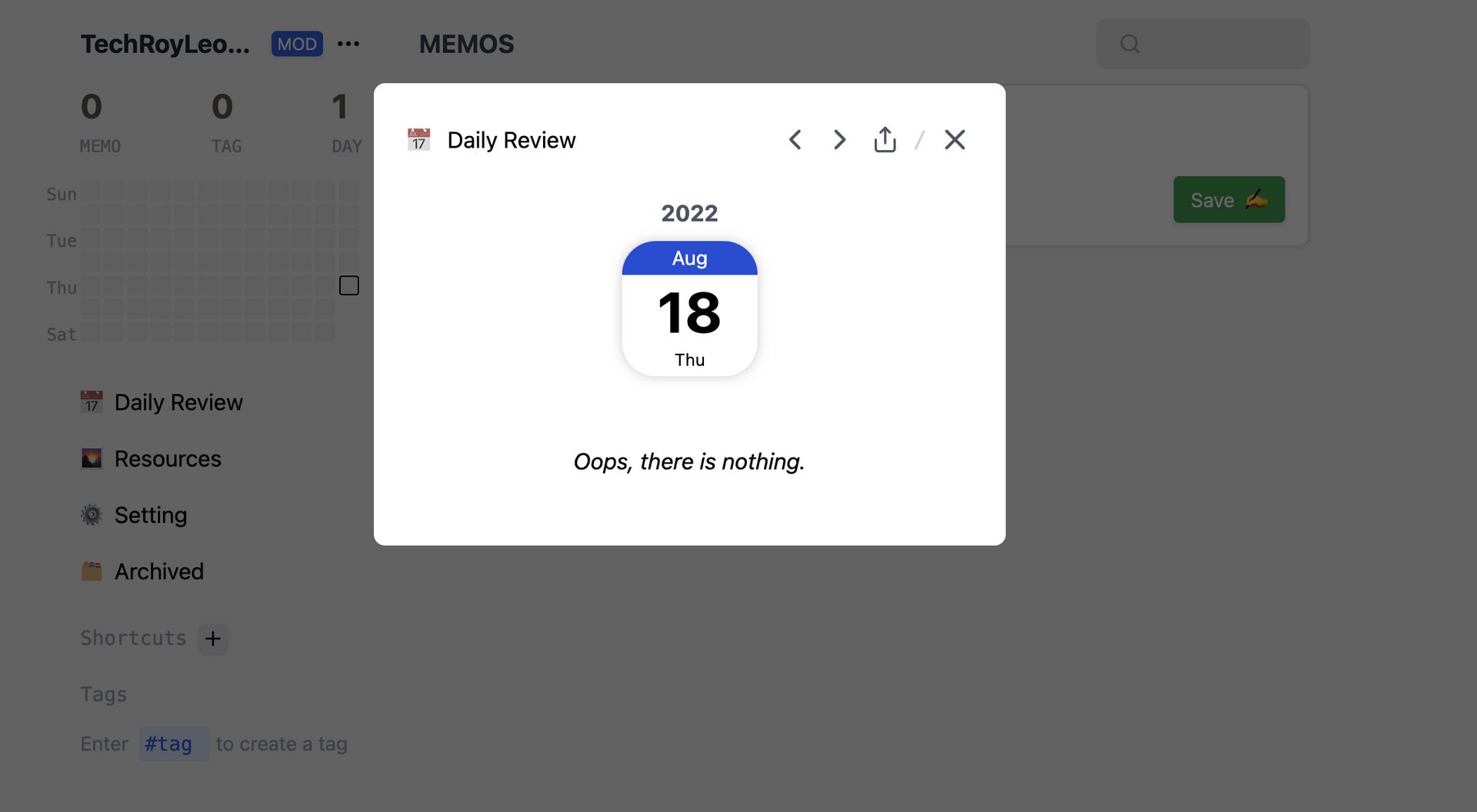 【好玩儿的Docker项目】10分钟搭建一个碎片化知识卡片管理工具——Memos