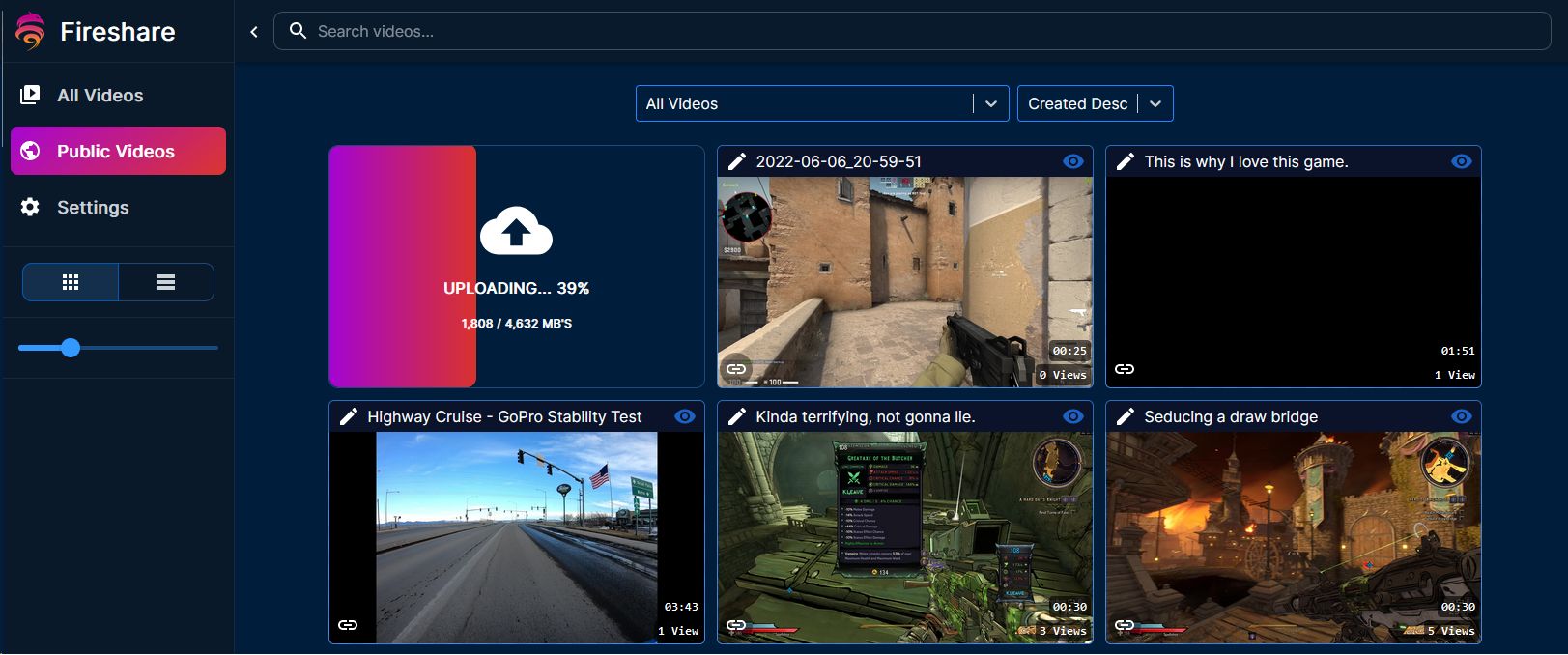 【好玩儿的Docker项目】用腾讯云轻量应用服务器10分钟搭建一个轻量的视频分享网站——Fireshare
