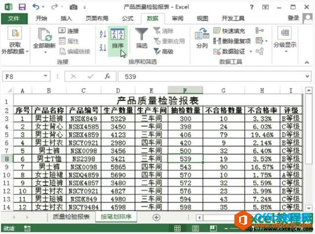 如何在excel2013中多条件排序-利剑分享-科技生活