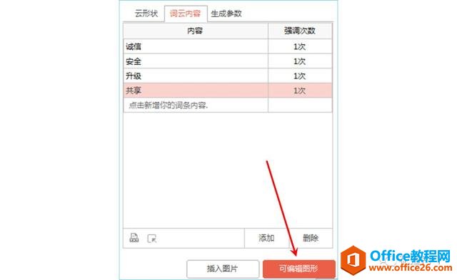 0040104b9-6 用PPT制作“文字云”效果