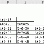excel九九乘法表的几种制作方法，包括技巧、公式和VBA的方法制作九九乘法表-利剑分享-科技生活