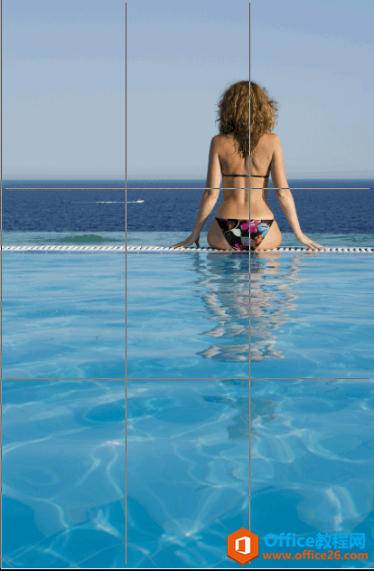 使用三分法制作PowePoint