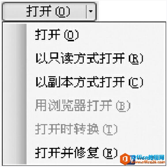 125953e23-1 Word文档打开的方法