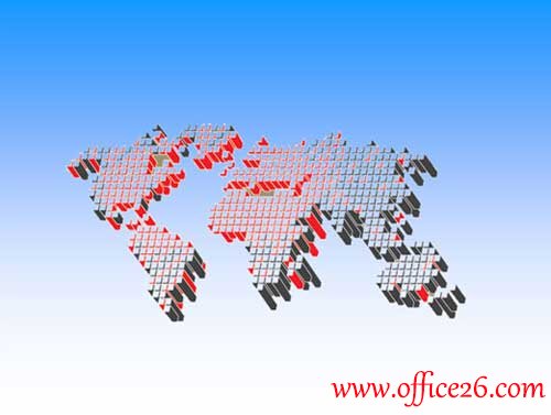 PPT设计中地图的应用