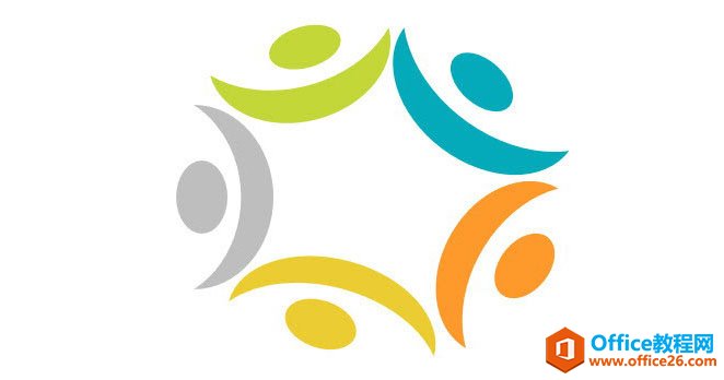 153213bf-4 如何使用PPT绘制设计月牙形环形图表达?