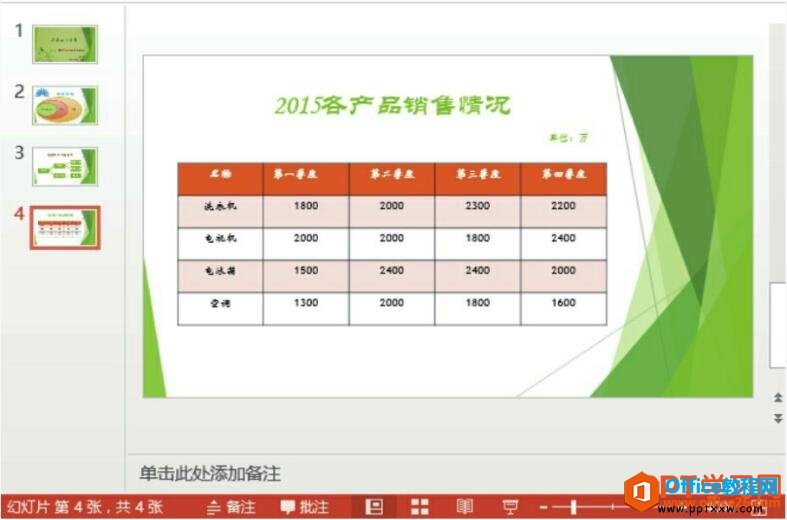 16232tq8-6 设置ppt表格标题