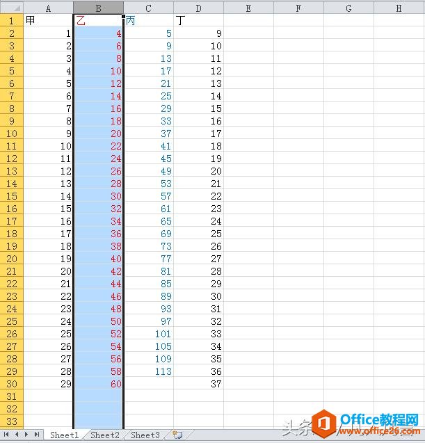 excel如何快速交换两列的内容？-利剑分享-科技生活