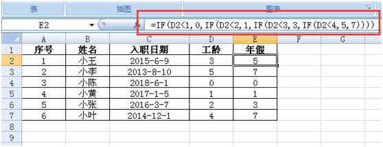 1j42kn9-2 「Excel使用技巧」快速统计员工工龄及年假的小妙招