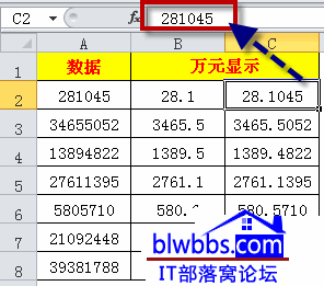 excel 万元显示设置的五种方法，都是通过设置单元格格式实现-利剑分享-科技生活