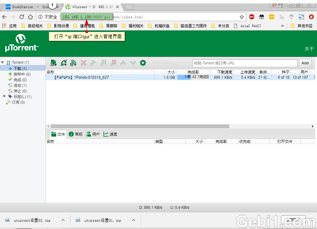 05.png 群晖上利用docker安装Utorrent NAS 第5张 群晖上利用docker安装Utorrent NAS 第5张