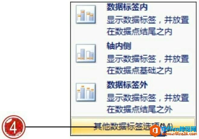 2055031192-2 word2007图表数据标签选项