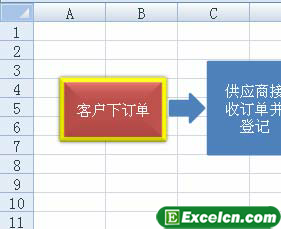 2106205j1-2 自动套用格式功能设置excel流程图样式