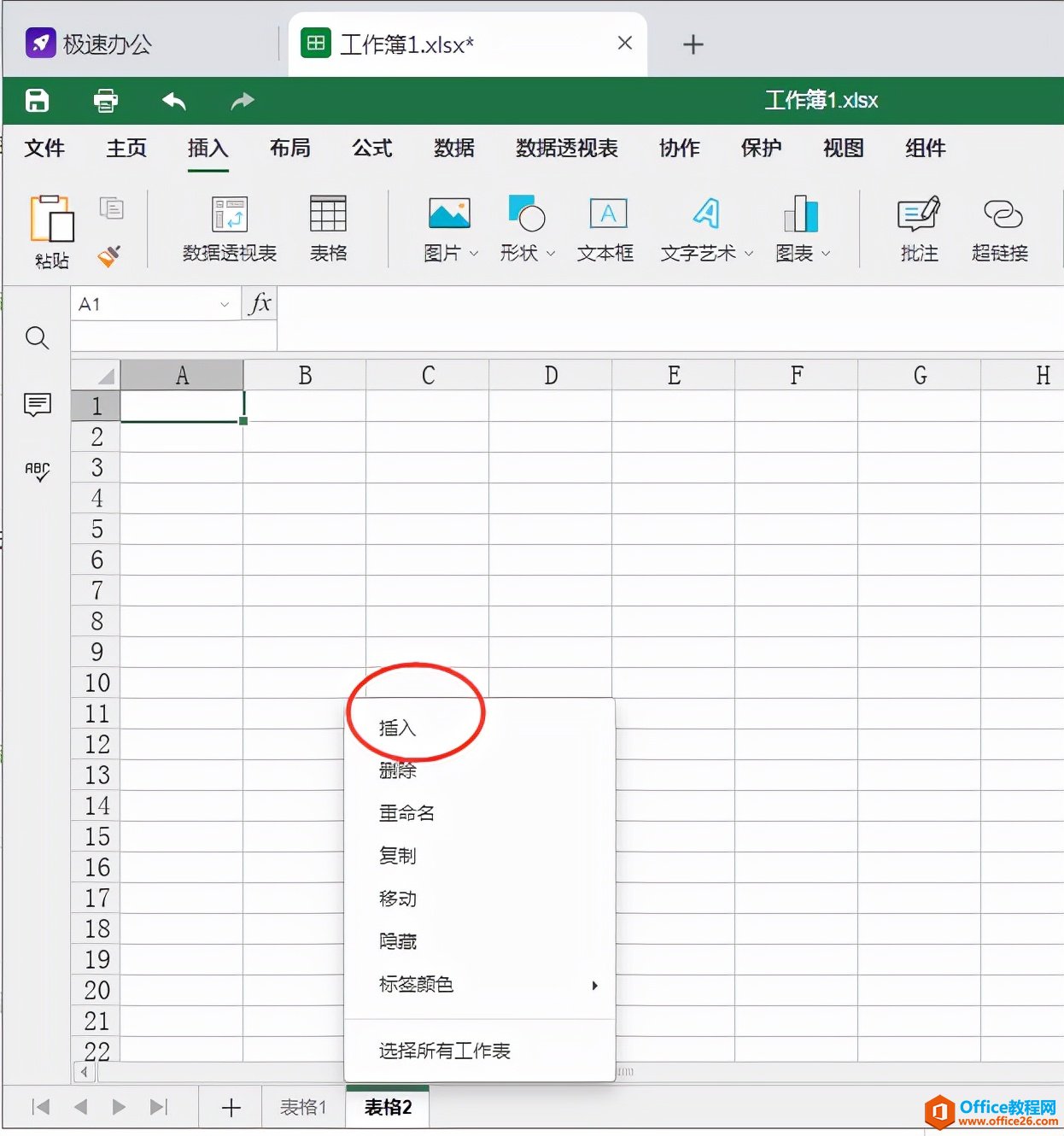 210r01411-3 Excel如何插入子表