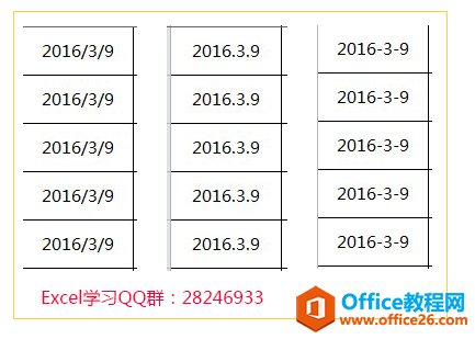 excel 日期分隔符和系统日期分隔符相关设置教程-利剑分享-科技生活