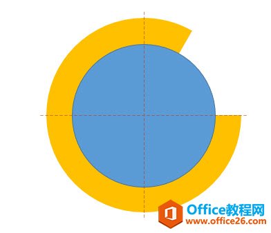 图片[3]-如何利用PPT饼图和圆形组合搞定 在PPT中绘制环形百分比图 - 利剑分享-科技生活-利剑分享-科技生活