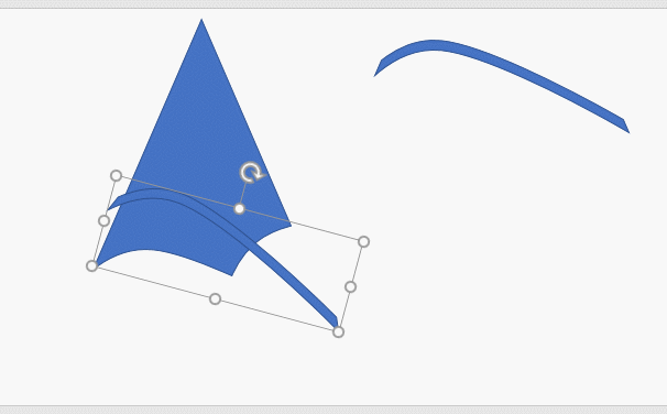 图片[2]-如何用PPT绘制带弧线的三角形设计？ - 利剑分享-科技生活-利剑分享-科技生活