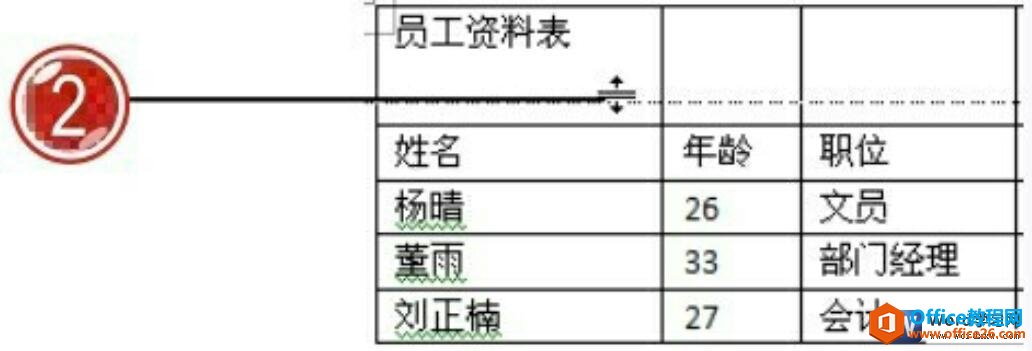 2201552z2-1 调整word表格的行高