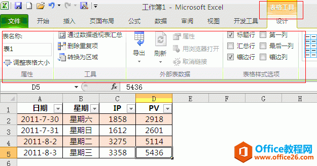 如何利用excel创建列表功能制作隔行填色的工作表样式-利剑分享-科技生活