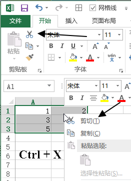 2223093221-1 Excel 中复制,移动和删除数据