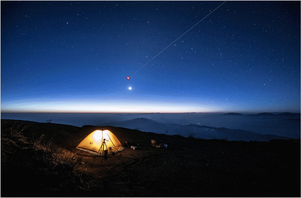 ppt制作流星动画