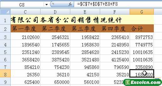 2252363017-6 excel中引用方式