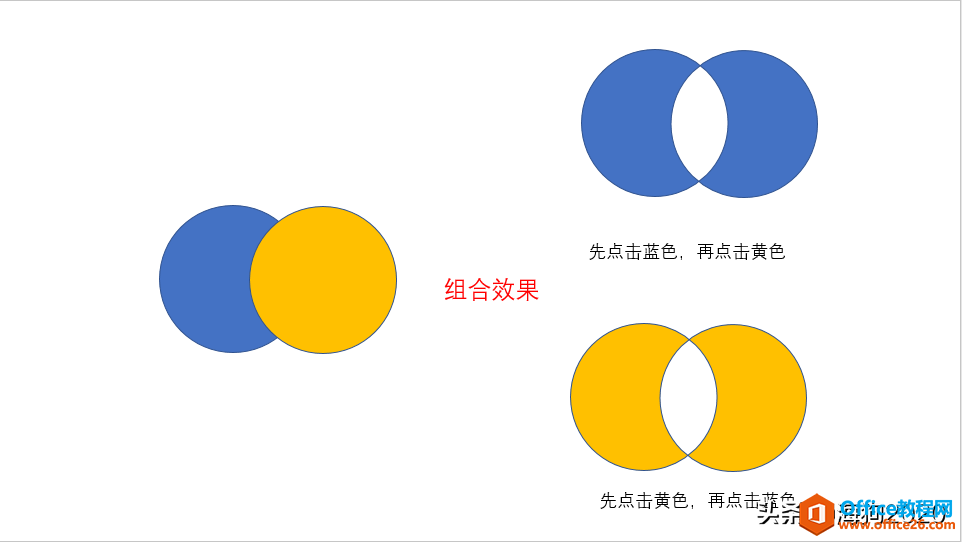 PPT无限创意之高级动画基础——布尔运算（合并形状）