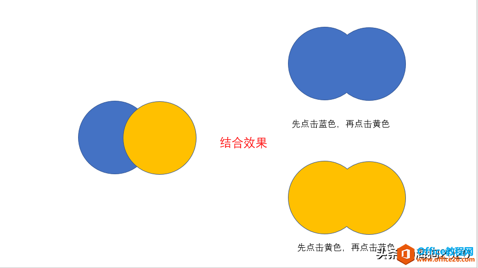 PPT无限创意之高级动画基础——布尔运算（合并形状）
