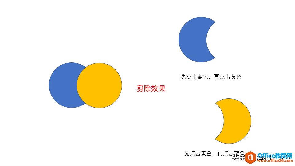 PPT无限创意之高级动画基础——布尔运算（合并形状）