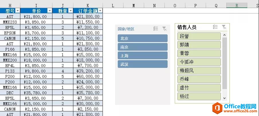 excel 切片器的字体颜色如何美化？-利剑分享-科技生活