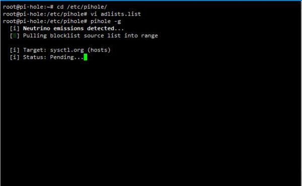 图片[70]-用ESXI搭建自建带广告过滤功能的DNS服务器——Pi-hole - 利剑分享-科技生活-利剑分享-科技生活