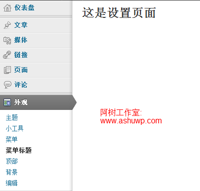 wordpress后台制作教程(一):添加设置页面-add_theme_page函数-利剑分享-科技生活