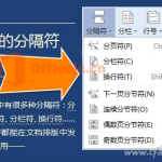 word分隔符使用详细教程-利剑分享-科技生活
