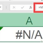 excel【#N/A】错误及解决办法-利剑分享-科技生活