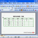 Word表格自动求、求平均值-利剑分享-科技生活