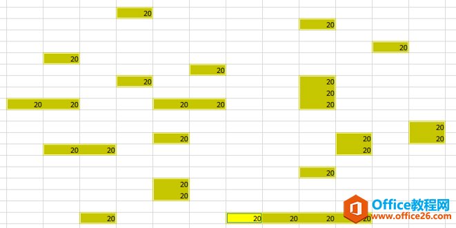 图片[6]-利用Excel的查找功能 在Excel中批量选中黄色的单元格 - 利剑分享-科技生活-利剑分享-科技生活