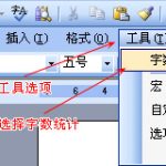 word字数统计在哪-利剑分享-科技生活