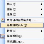 如何在Word表格中插入斜线-利剑分享-科技生活